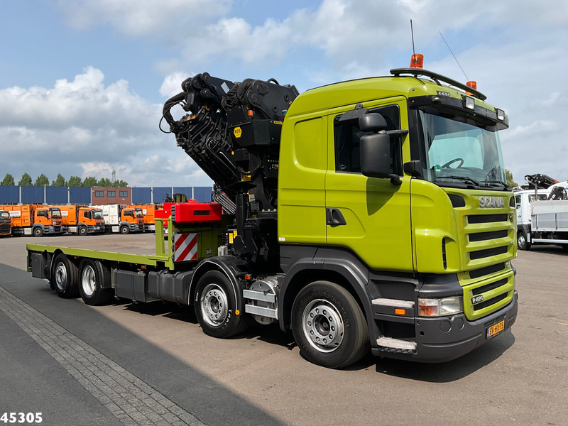Scania R 420 8x2 manual Palfinger 85 Tonmeter laadkraan + Fly-Jib - Tovornjak z dvigalom: slika 4 Scania R 420 8x2 manual Palfinger 85 Tonmeter laadkraan + Fly-Jib - Tovornjak z dvigalom: slika 4