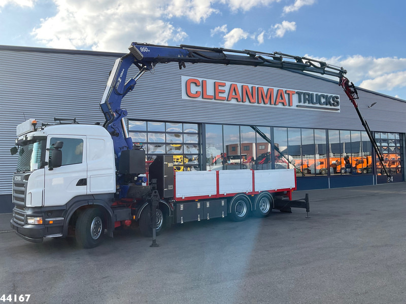 Scania R 480 Amco Veba 95 Tometer laadkraan + Fly-Jib - Tovornjak z dvigalom: slika 1 Scania R 480 Amco Veba 95 Tometer laadkraan + Fly-Jib - Tovornjak z dvigalom: slika 1