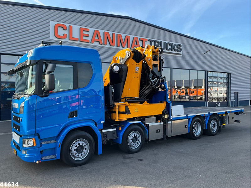 Scania R 540 Euro 6 Effer 100 Tonmeter laadkraan + Fly-Jib Just 39.720 km! - Tovornjak z dvigalom: slika 2 Scania R 540 Euro 6 Effer 100 Tonmeter laadkraan + Fly-Jib Just 39.720 km! - Tovornjak z dvigalom: slika 2