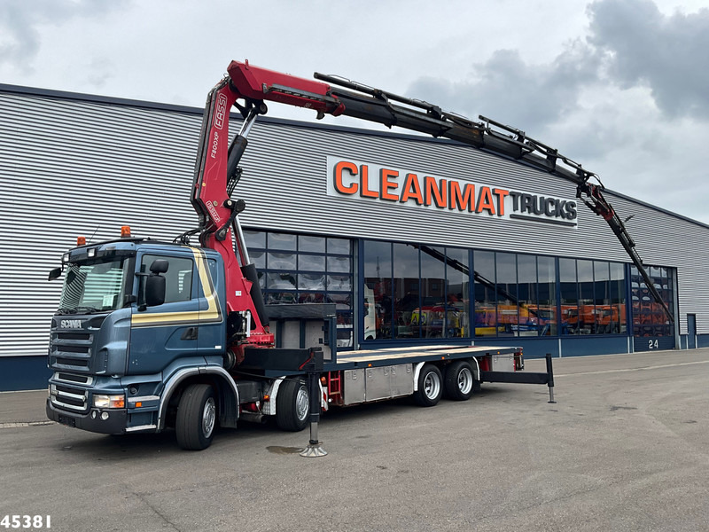 Scania R 560 V8 Fassi 80 Tonmeter laadkraan + Fly-Jib - Tovornjak z dvigalom: slika 1 Scania R 560 V8 Fassi 80 Tonmeter laadkraan + Fly-Jib - Tovornjak z dvigalom: slika 1