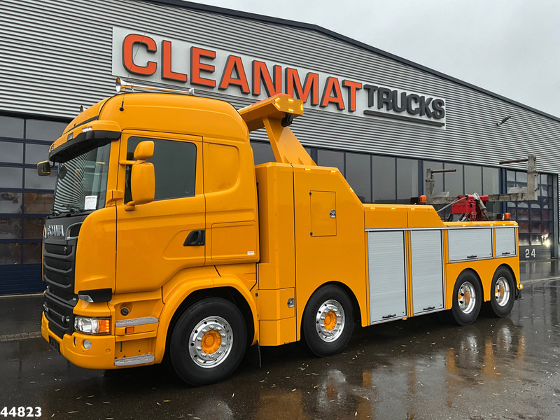 Scania R730 V8 8x4 Euro 6 Retarder Recovery truck Just 17.951 km! - Vlečno vozilo: slika 1 Scania R730 V8 8x4 Euro 6 Retarder Recovery truck Just 17.951 km! - Vlečno vozilo: slika 1