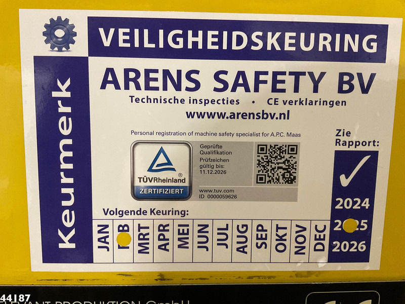 Tovornjak Mercedes-Benz Atego 815 Wumag Elevant 17 meter hoogwerker Just 39.048 km!: slika 20 Tovornjak Mercedes-Benz Atego 815 Wumag Elevant 17 meter hoogwerker Just 39.048 km!: slika 20