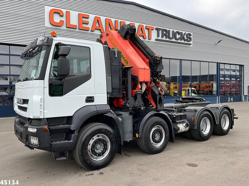 Iveco Stralis AD410T44 8x4 Palfinger 44 Tonmeter laadkraan + Fly-Jib Just 222.398 km! - Vlačilec: slika 2 Iveco Stralis AD410T44 8x4 Palfinger 44 Tonmeter laadkraan + Fly-Jib Just 222.398 km! - Vlačilec: slika 2