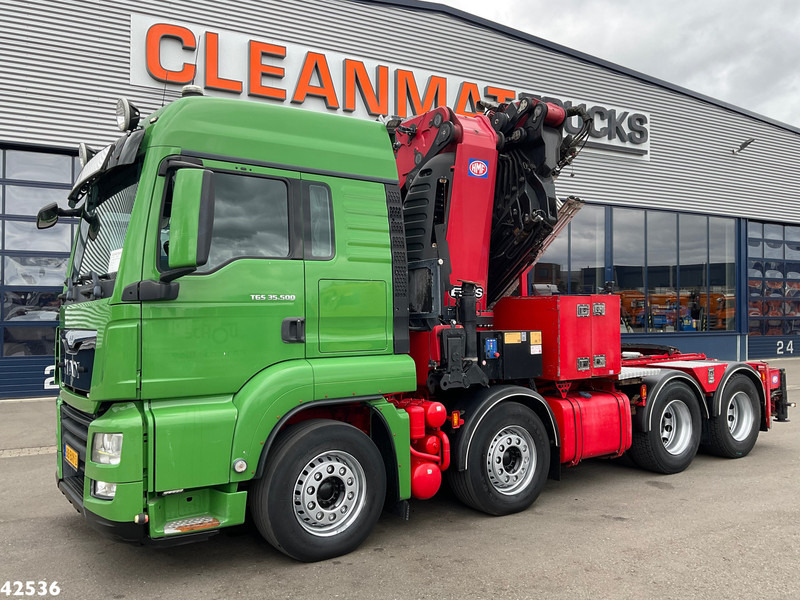 MAN TGS 35.500 8x4 HMF 95 Tonmeter laadkraan bj. 2019! - Vlačilec: slika 2 MAN TGS 35.500 8x4 HMF 95 Tonmeter laadkraan bj. 2019! - Vlačilec: slika 2