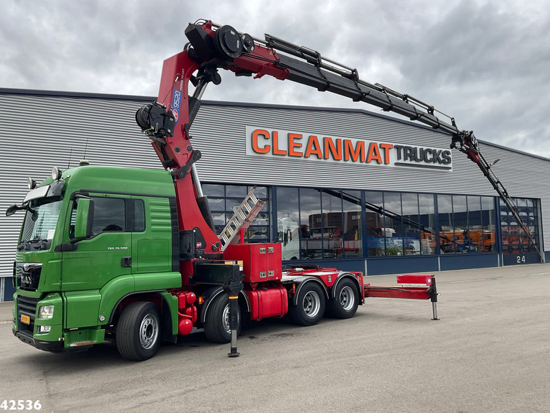 MAN TGS 35.500 8x4 HMF 95 Tonmeter laadkraan bj. 2019! - Vlačilec: slika 1 MAN TGS 35.500 8x4 HMF 95 Tonmeter laadkraan bj. 2019! - Vlačilec: slika 1