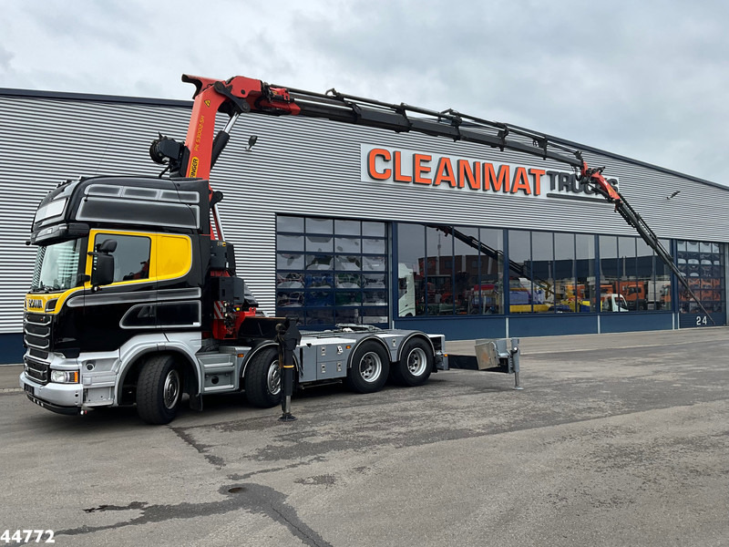 Scania R500 8x4 V8 Retarder Palfinger 53 Tonmeter laadkraan + Fly-Jib - Vlačilec: slika 1 Scania R500 8x4 V8 Retarder Palfinger 53 Tonmeter laadkraan + Fly-Jib - Vlačilec: slika 1