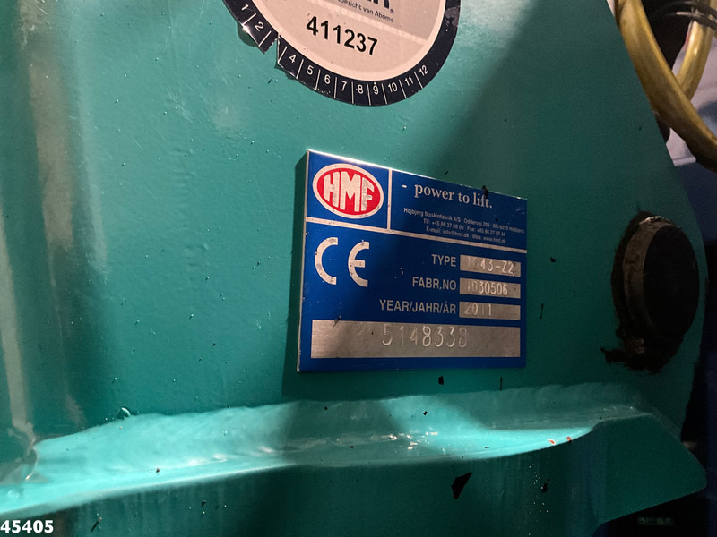 Tovornjak prekucnik, Tovornjak z dvigalom Volvo FM 330 HMF 16 Tonmeter Z-kraan: slika 19