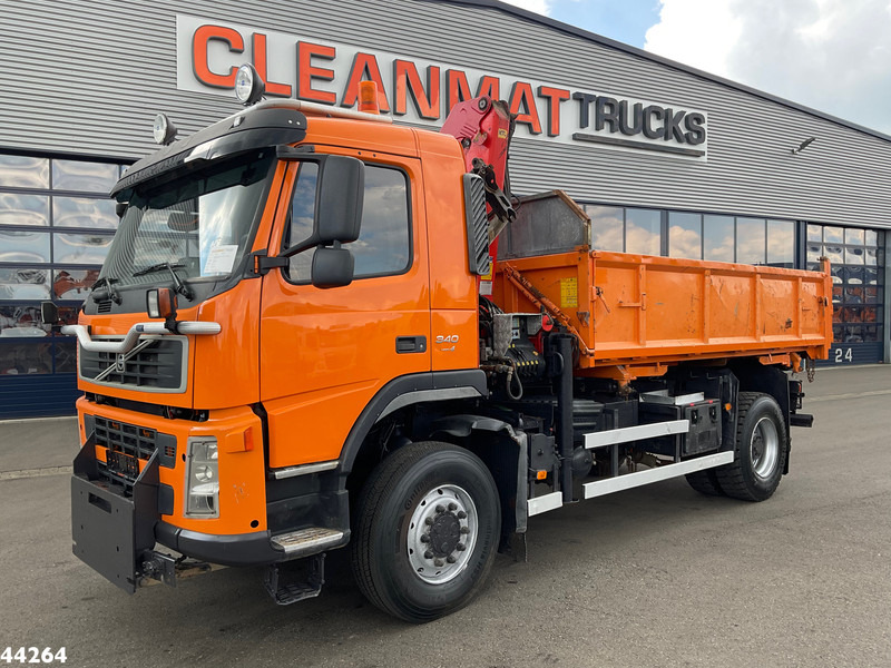 Volvo FM 340 4x4 Palfinger 10 Tonmeter laadkraan Manual Full steel - Tovornjak prekucnik, Tovornjak z dvigalom: slika 2 Volvo FM 340 4x4 Palfinger 10 Tonmeter laadkraan Manual Full steel - Tovornjak prekucnik, Tovornjak z dvigalom: slika 2