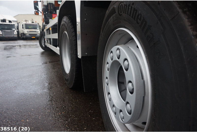 Kotalni prekucni tovornjak, Tovornjak z dvigalom Volvo FM 410 HMF 21 Tonmeter laadkraan: slika 9