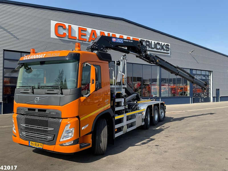 Volvo FM 420 8x2 HMF 28 Tonmeter laadkraan - Kotalni prekucni tovornjak, Tovornjak z dvigalom: slika 1 Volvo FM 420 8x2 HMF 28 Tonmeter laadkraan - Kotalni prekucni tovornjak, Tovornjak z dvigalom: slika 1