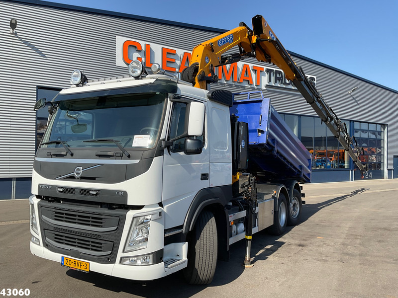 Volvo FM 460 Effer 26 Tonmeter laadkraan Kipper Just 94.130 km! - Tovornjak prekucnik, Tovornjak z dvigalom: slika 1 Volvo FM 460 Effer 26 Tonmeter laadkraan Kipper Just 94.130 km! - Tovornjak prekucnik, Tovornjak z dvigalom: slika 1