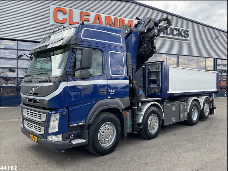 Volvo FM 500 Euro 6 HMF 50 Tonmeter laadkraan + Fly-Jib - Tovornjak prekucnik, Tovornjak z dvigalom: slika 4 Volvo FM 500 Euro 6 HMF 50 Tonmeter laadkraan + Fly-Jib - Tovornjak prekucnik, Tovornjak z dvigalom: slika 4