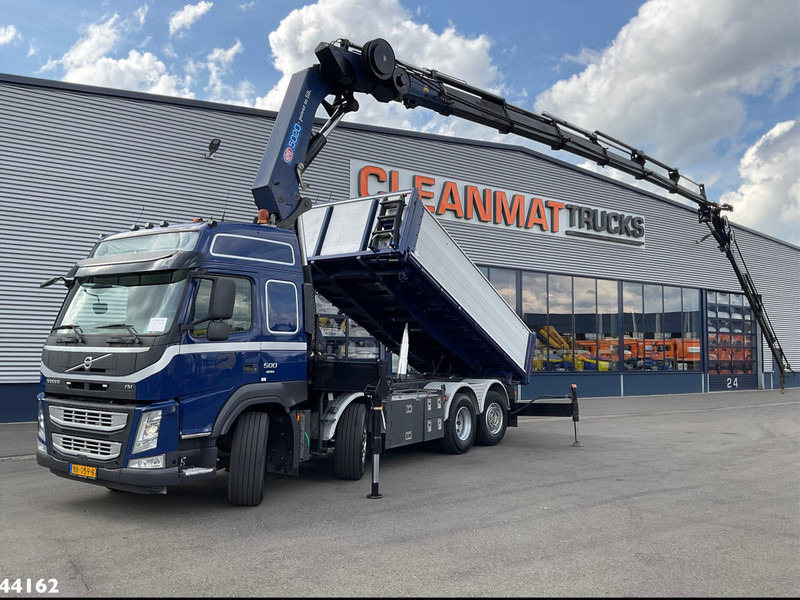 Volvo FM 500 Euro 6 HMF 50 Tonmeter laadkraan + Fly-Jib - Tovornjak prekucnik, Tovornjak z dvigalom: slika 1 Volvo FM 500 Euro 6 HMF 50 Tonmeter laadkraan + Fly-Jib - Tovornjak prekucnik, Tovornjak z dvigalom: slika 1