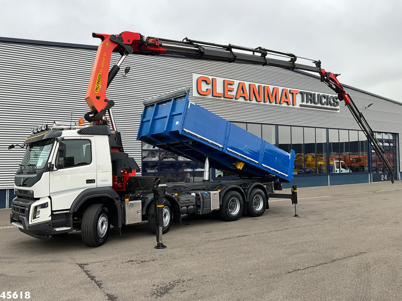 Volvo FMX 460 8x4 Euro 6 Palfinger 42 Tonmeter laadkraan + Fly-Jib! - Tovornjak prekucnik, Tovornjak z dvigalom: slika 2 Volvo FMX 460 8x4 Euro 6 Palfinger 42 Tonmeter laadkraan + Fly-Jib! - Tovornjak prekucnik, Tovornjak z dvigalom: slika 2
