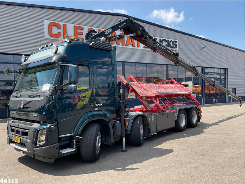 Volvo FMX 540 8x4 Euro 6 Hiab 28 Tonmeter laadkraan - Tovornjak - kabelski sistem, Tovornjak z dvigalom: slika 1 Volvo FMX 540 8x4 Euro 6 Hiab 28 Tonmeter laadkraan - Tovornjak - kabelski sistem, Tovornjak z dvigalom: slika 1