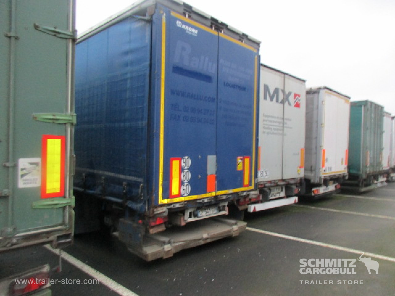 KRONE Curtainsider Standard - Polprikolica s ponjavo: slika 5 KRONE Curtainsider Standard - Polprikolica s ponjavo: slika 5