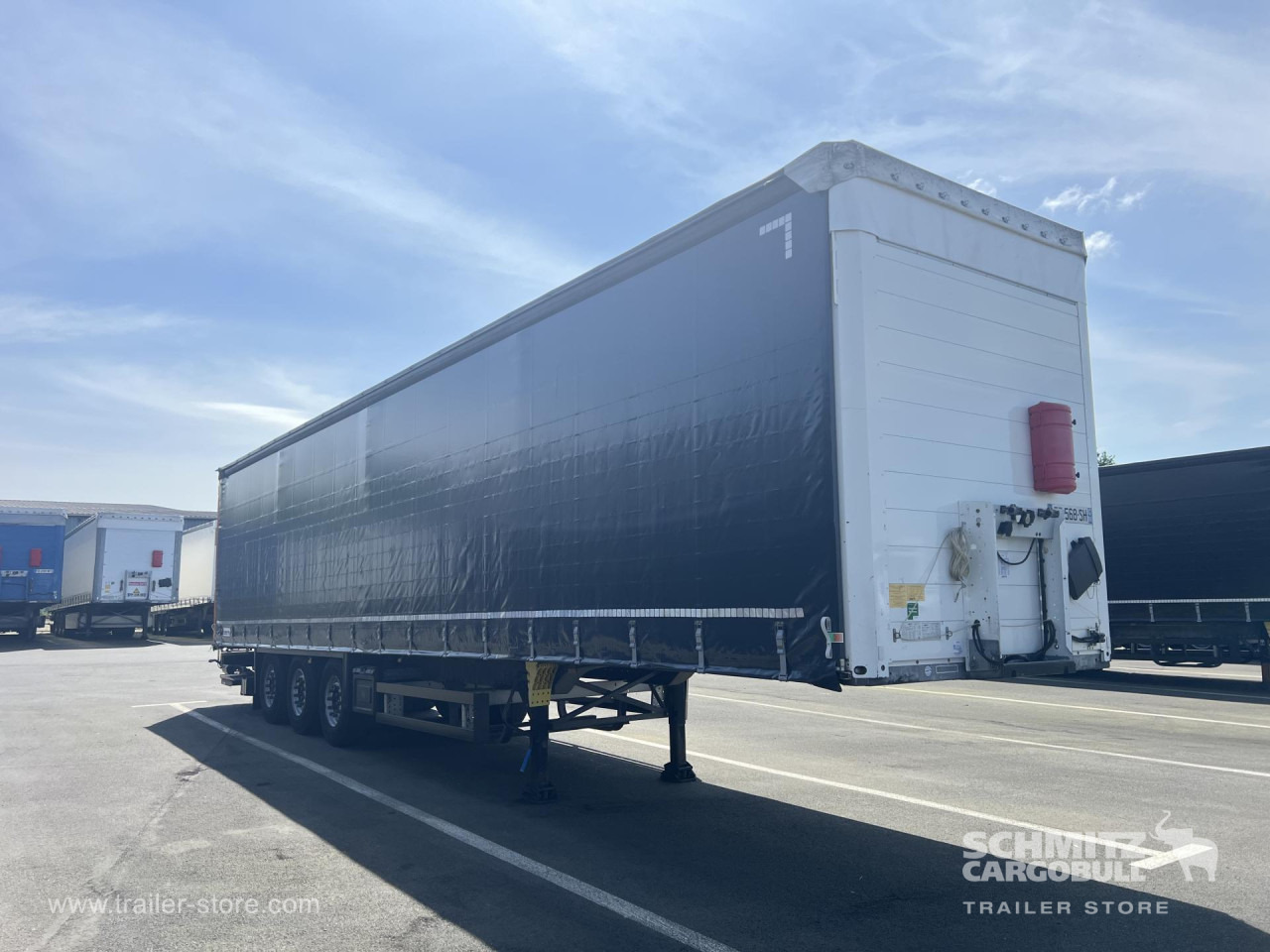 SCHMITZ Curtainsider Standard Taillift - Polprikolica s ponjavo: slika 1 SCHMITZ Curtainsider Standard Taillift - Polprikolica s ponjavo: slika 1