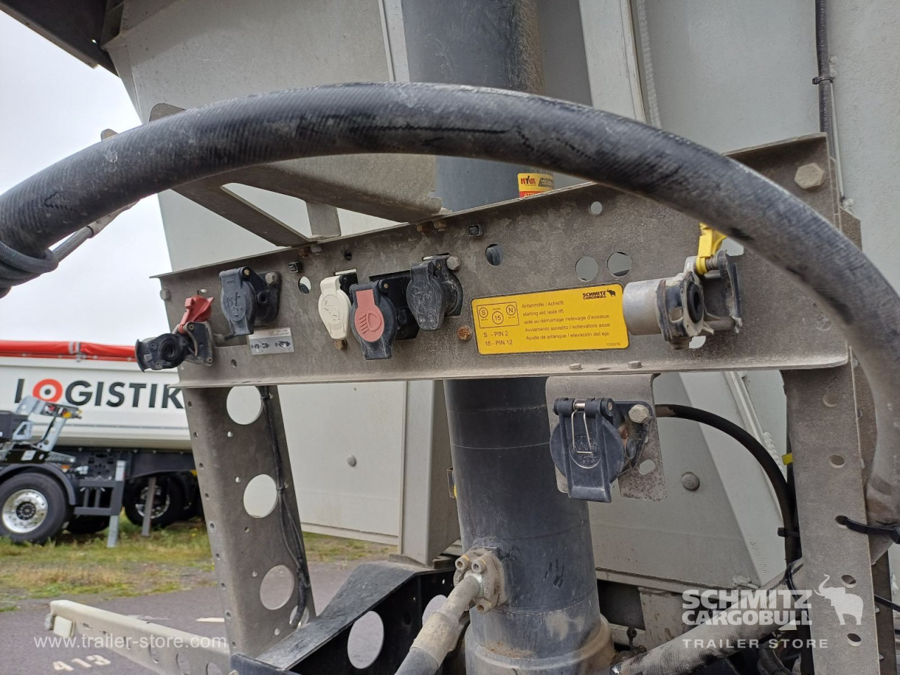 Kiper polprikolica SCHMITZ Auflieger Kipper Alukastenmulde 24m³: slika 9