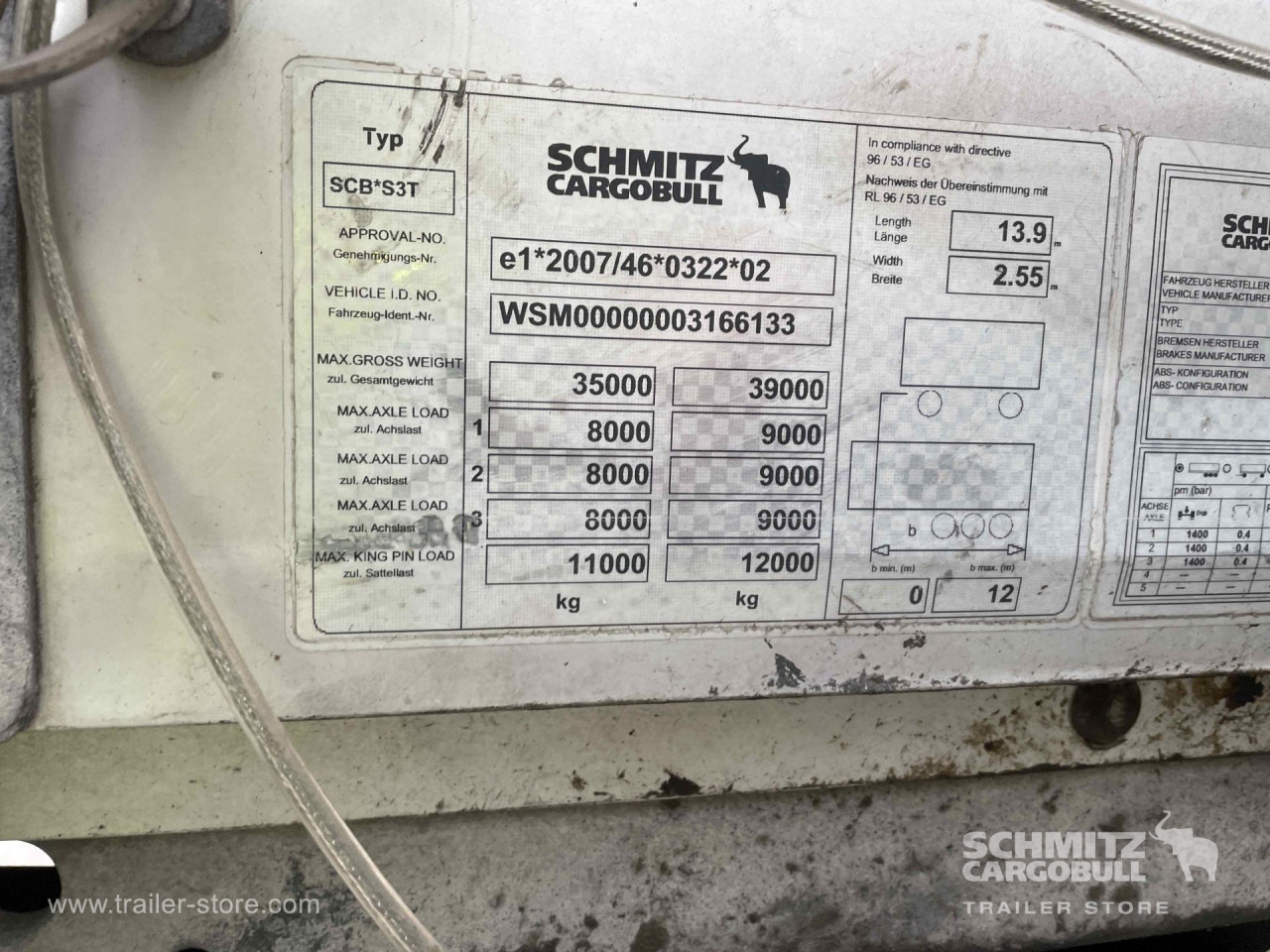 SCHMITZ Semiremolque Lona Mega - Polprikolica s ponjavo: slika 4 SCHMITZ Semiremolque Lona Mega - Polprikolica s ponjavo: slika 4