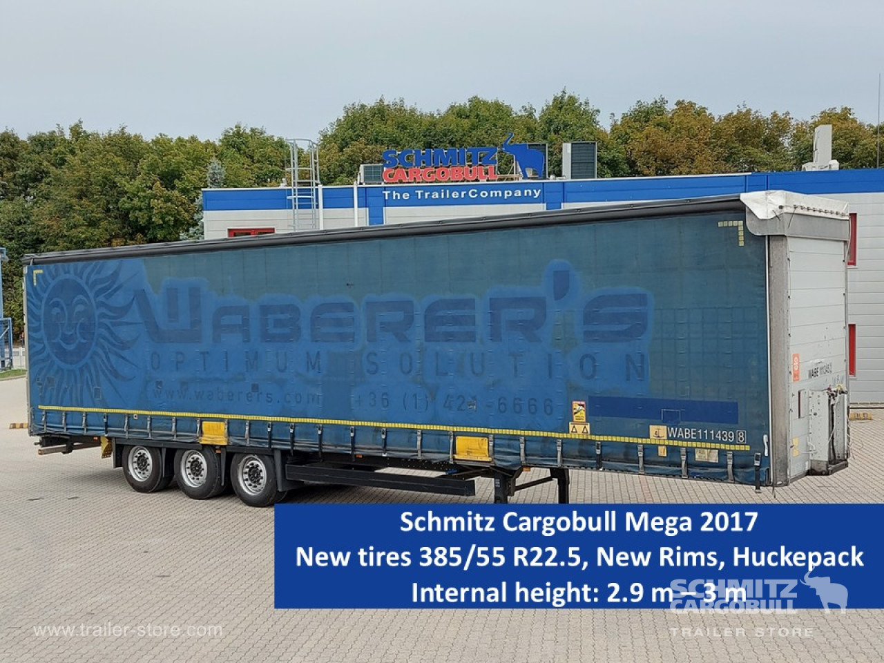 SCHMITZ Curtainsider Mega - Polprikolica s ponjavo: slika 1 SCHMITZ Curtainsider Mega - Polprikolica s ponjavo: slika 1