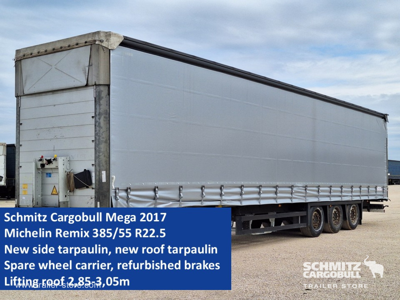 SCHMITZ Curtainsider Mega - Polprikolica s ponjavo: slika 1 SCHMITZ Curtainsider Mega - Polprikolica s ponjavo: slika 1