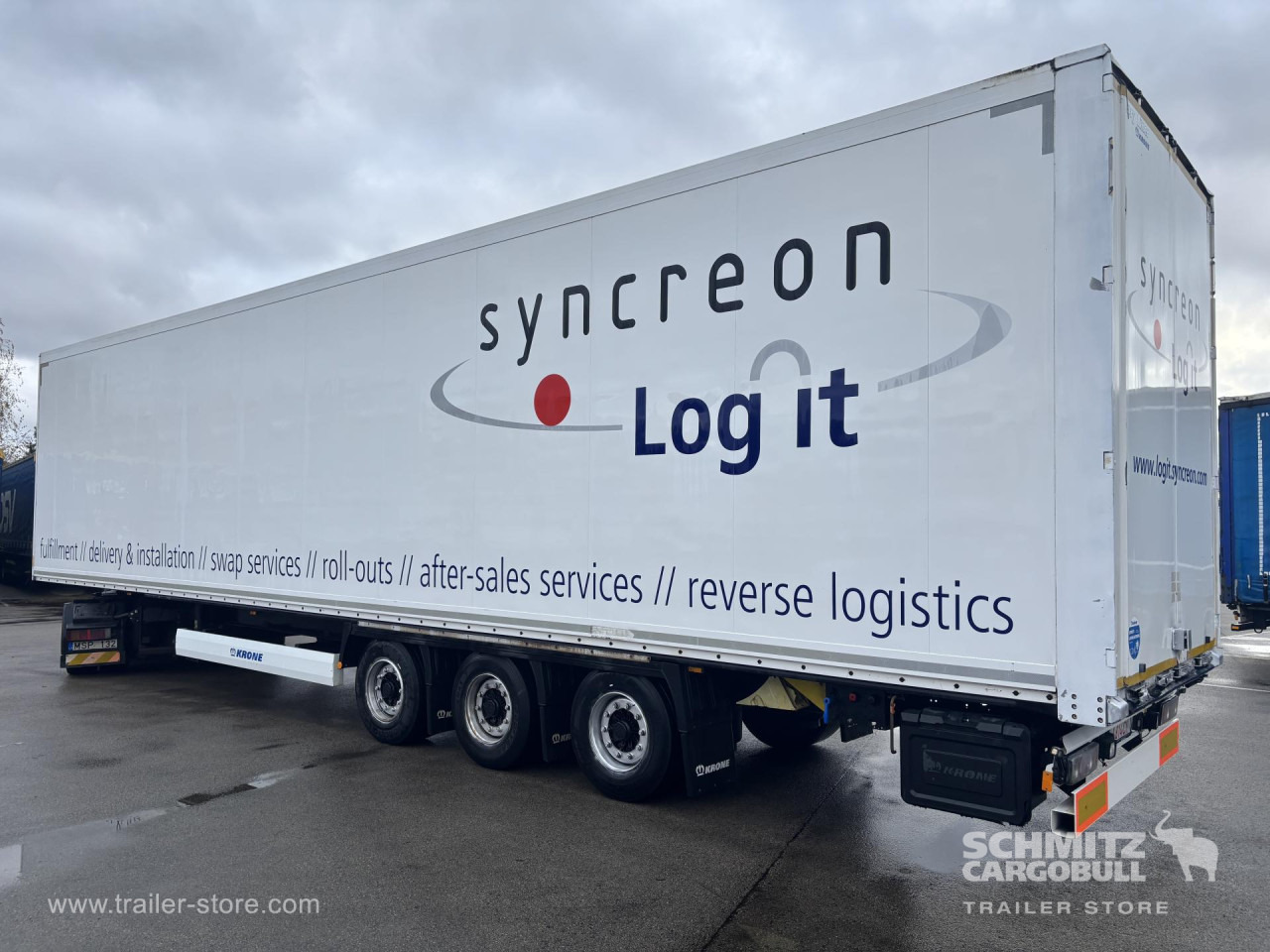 KRONE Dryfreight Standard Double deck - Polprikolica zabojnik: slika 4 KRONE Dryfreight Standard Double deck - Polprikolica zabojnik: slika 4