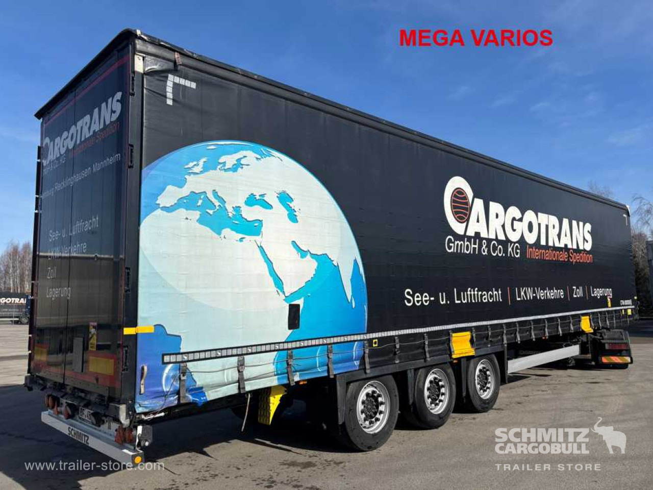 SCHMITZ Curtainsider Mega - Polprikolica s ponjavo: slika 1 SCHMITZ Curtainsider Mega - Polprikolica s ponjavo: slika 1