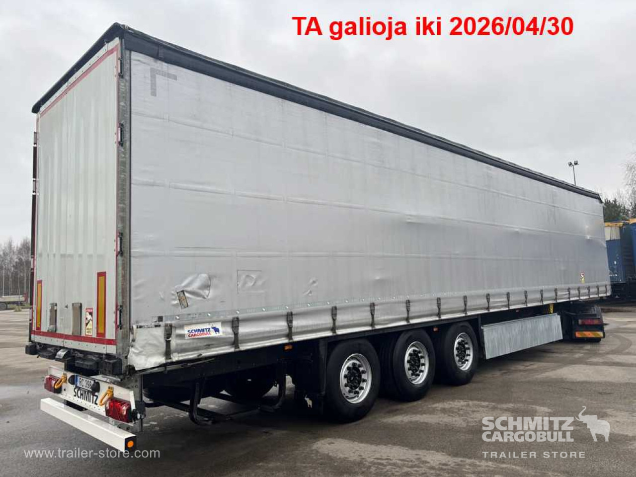 SCHMITZ Curtainsider Standard - Polprikolica s ponjavo: slika 1 SCHMITZ Curtainsider Standard - Polprikolica s ponjavo: slika 1