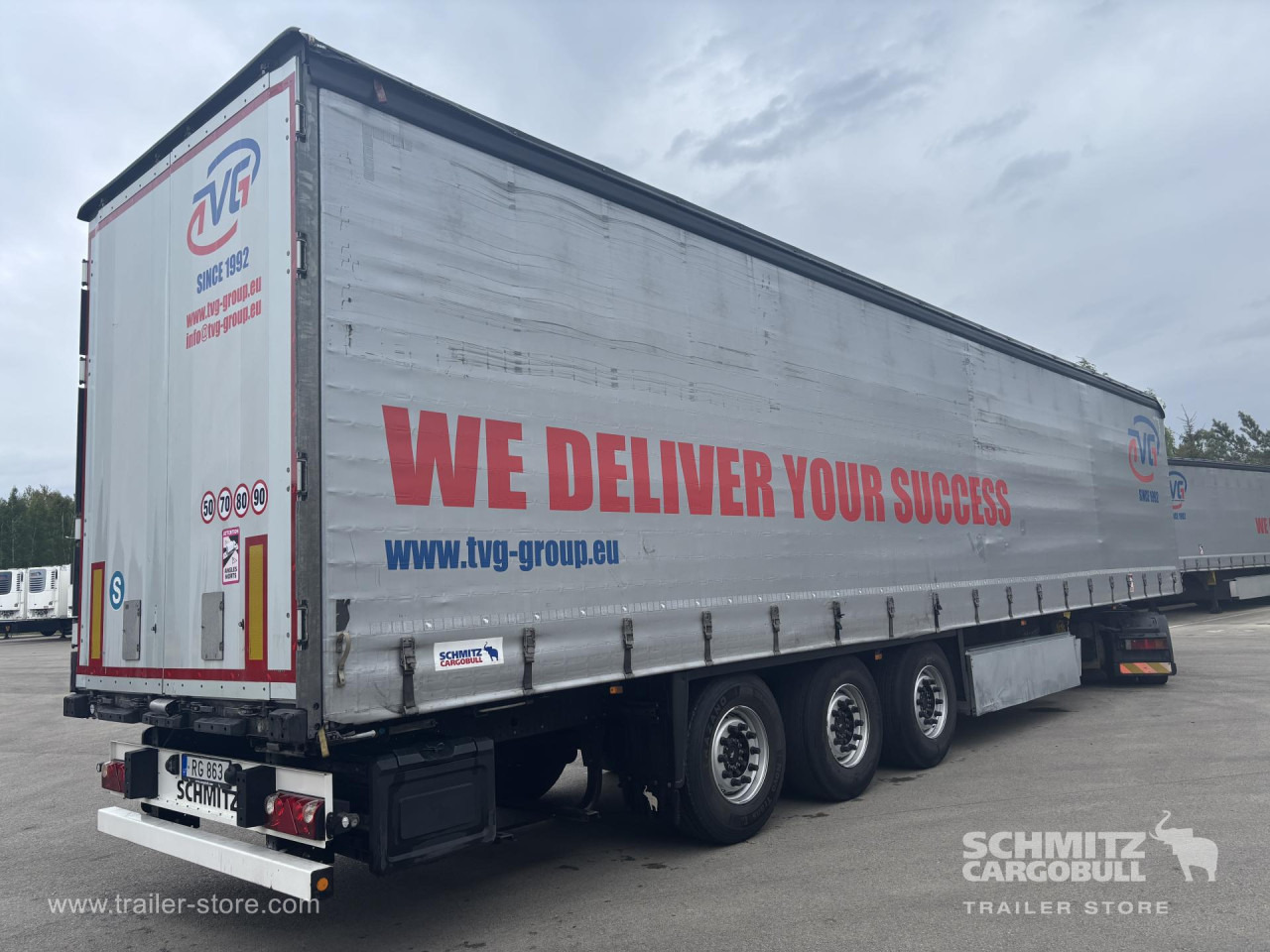 SCHMITZ Curtainsider Standard - Polprikolica s ponjavo: slika 1 SCHMITZ Curtainsider Standard - Polprikolica s ponjavo: slika 1