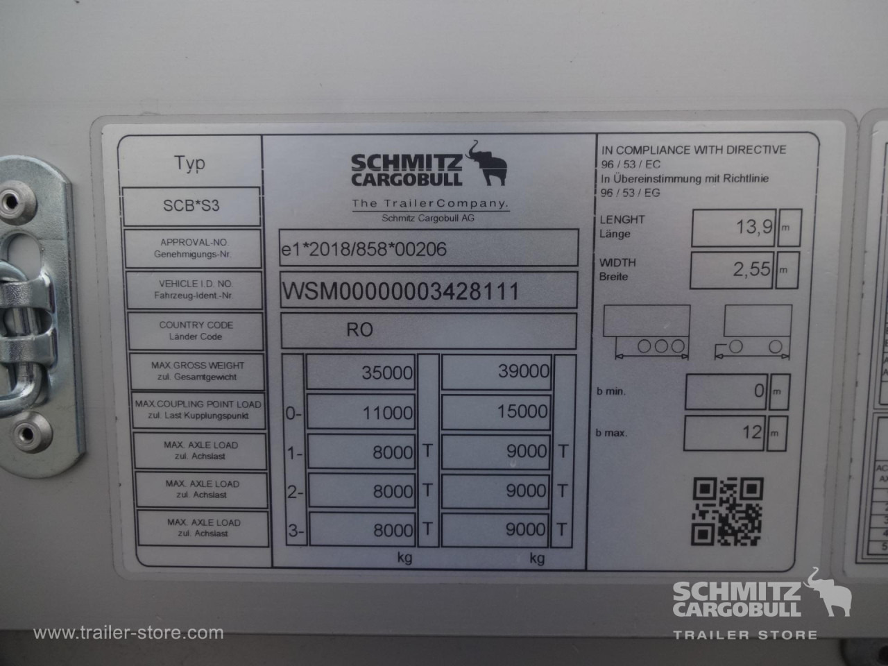 SCHMITZ Curtainsider Standard - Polprikolica s ponjavo: slika 2 SCHMITZ Curtainsider Standard - Polprikolica s ponjavo: slika 2