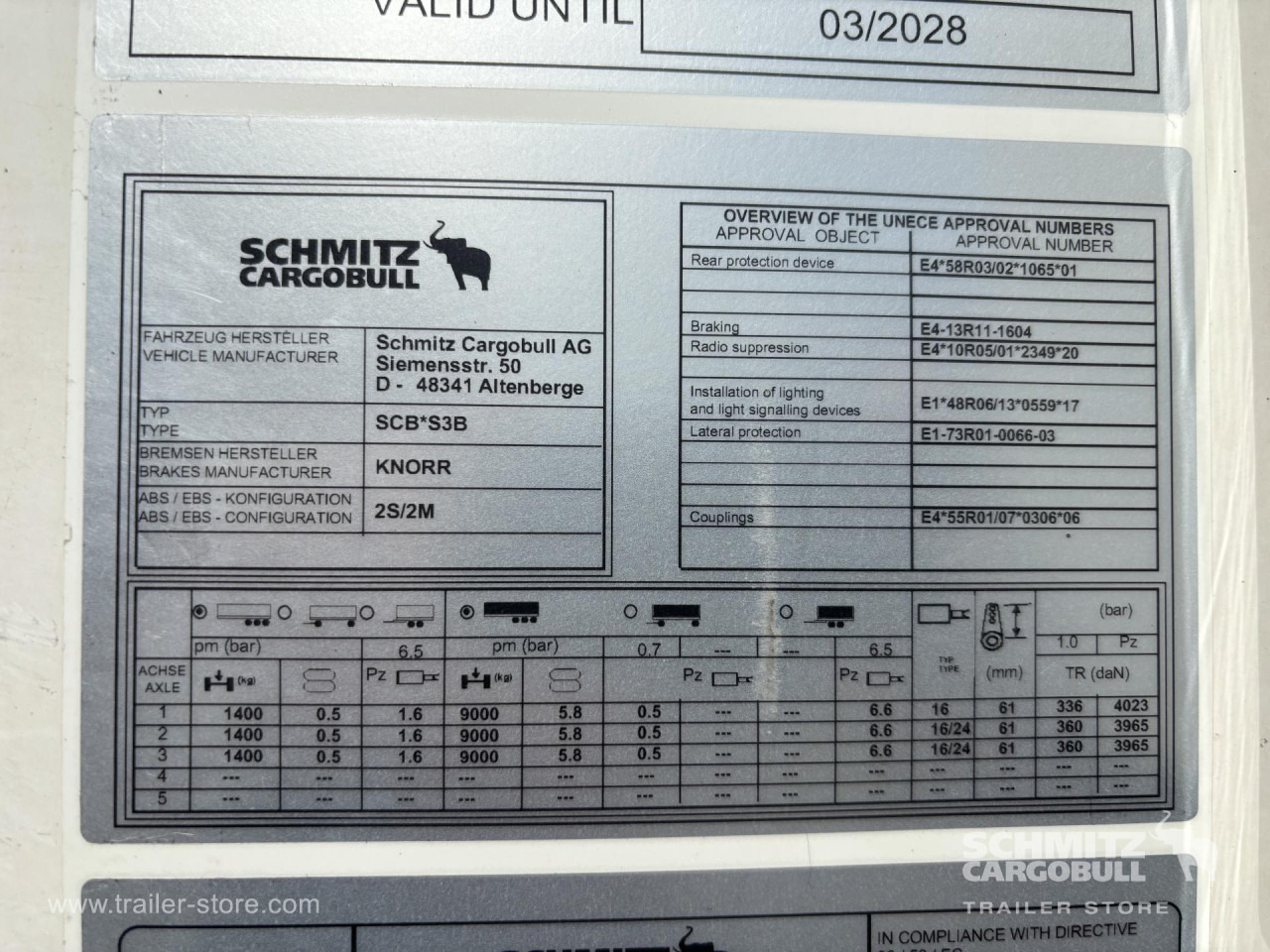 SCHMITZ Напівпричіп Стандартний - Izotermična polprikolica: slika 3 SCHMITZ Напівпричіп Стандартний - Izotermična polprikolica: slika 3
