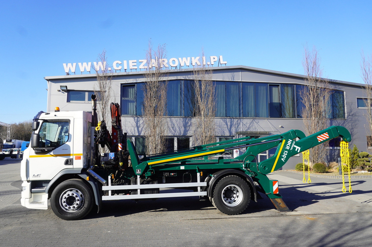 DAF LF 18.310 E6 / Skip loader Fornal NKR 130V / HDS HMF 735 K2 / Manual gearbox - Kotalni prekucni tovornjak, Tovornjak z dvigalom: slika 3 DAF LF 18.310 E6 / Skip loader Fornal NKR 130V / HDS HMF 735 K2 / Manual gearbox - Kotalni prekucni tovornjak, Tovornjak z dvigalom: slika 3