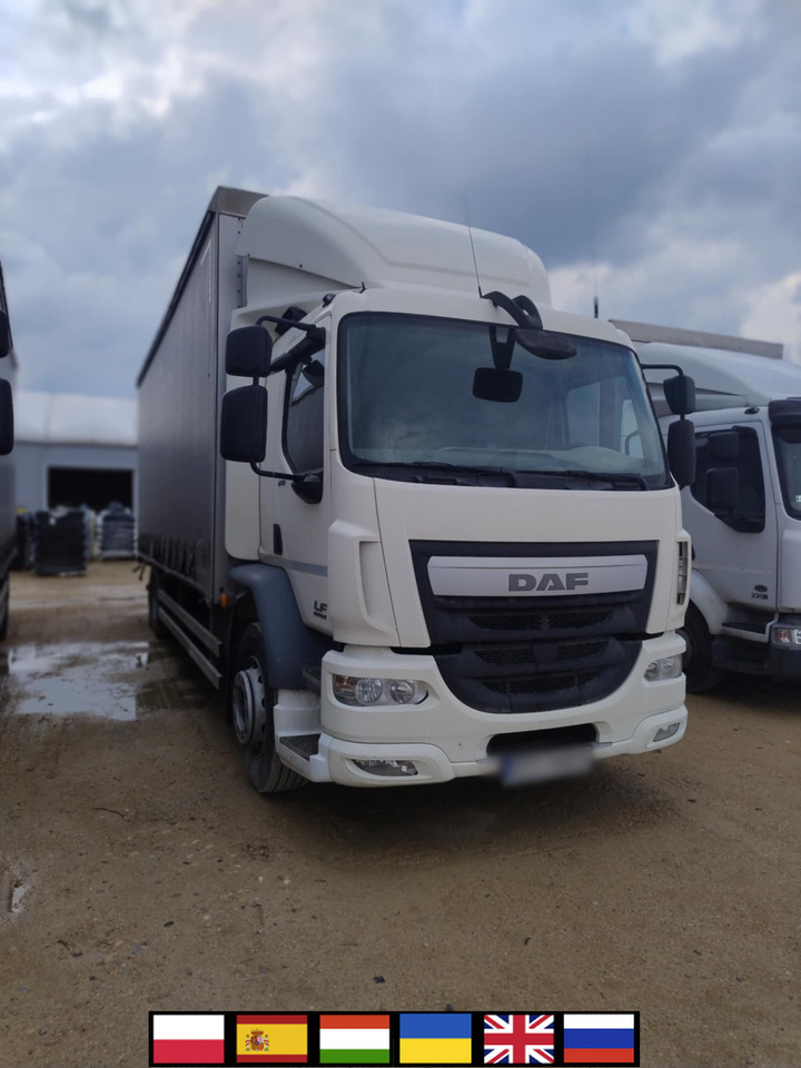 DAF LF 250 / Curtainsider 18 EPAL / sleeping cab - Tovornjak s ponjavo: slika 1 DAF LF 250 / Curtainsider 18 EPAL / sleeping cab - Tovornjak s ponjavo: slika 1