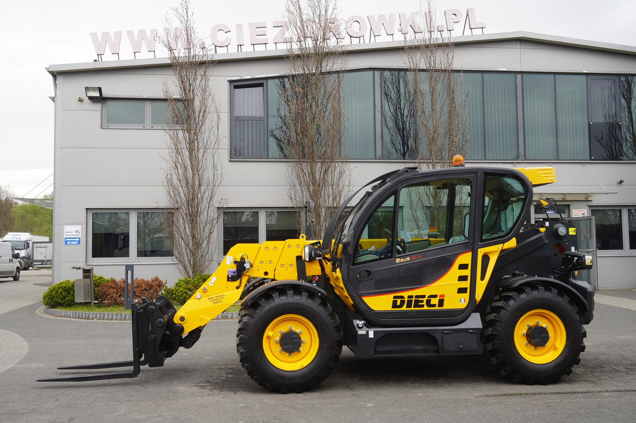 DIECI Zeus 35.10 brand-new telescopic loader / 6 MTH !!! / 10 m reach / 3.5 t - Kolesni nakladalec: slika 4 DIECI Zeus 35.10 brand-new telescopic loader / 6 MTH !!! / 10 m reach / 3.5 t - Kolesni nakladalec: slika 4