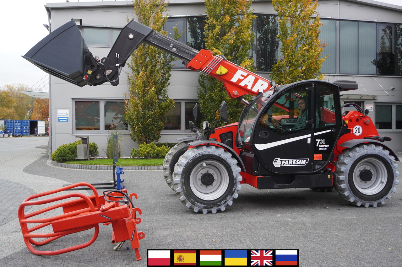 FARESIN 730C Classic 55 / 550 MTH !!! / 7 m reach / joystick - Teleskopski viličar: slika 1 FARESIN 730C Classic 55 / 550 MTH !!! / 7 m reach / joystick - Teleskopski viličar: slika 1