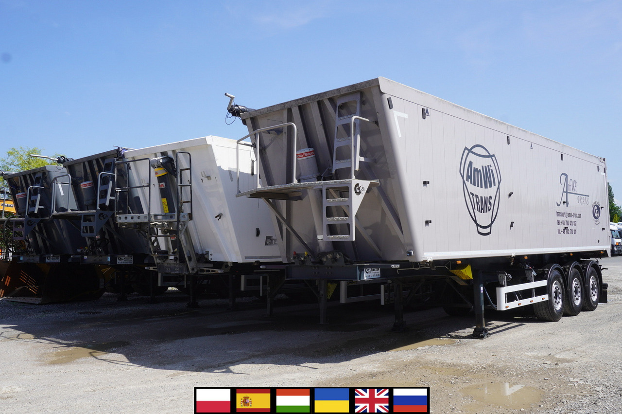 GRAS GS tipper / 52 m3 semi-trailer! / 2023 / 3 units - Kiper polprikolica: slika 1 GRAS GS tipper / 52 m3 semi-trailer! / 2023 / 3 units - Kiper polprikolica: slika 1