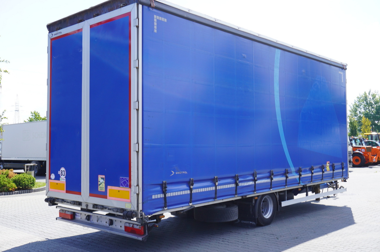 Gniotpol Tandem trailer / 10t / 2018 / 19 pallets - Prikolica s ponjavo: slika 4 Gniotpol Tandem trailer / 10t / 2018 / 19 pallets - Prikolica s ponjavo: slika 4