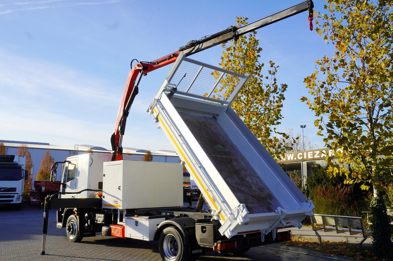 IVECO Eurocargo 120E18 Crane Palfinger / 3-way tipper / sleeper cab - Tovornjak z dvigalom: slika 4 IVECO Eurocargo 120E18 Crane Palfinger / 3-way tipper / sleeper cab - Tovornjak z dvigalom: slika 4
