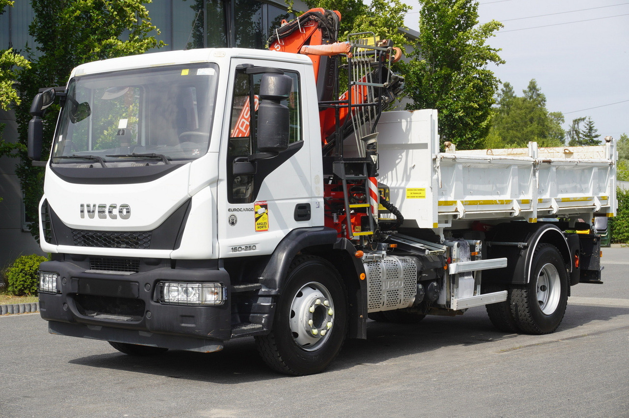 IVECO Eurocargo 160-250 / Fassi F95 crane / 120 tho. km / 3-sided tipper - Tovornjak z dvigalom: slika 3 IVECO Eurocargo 160-250 / Fassi F95 crane / 120 tho. km / 3-sided tipper - Tovornjak z dvigalom: slika 3