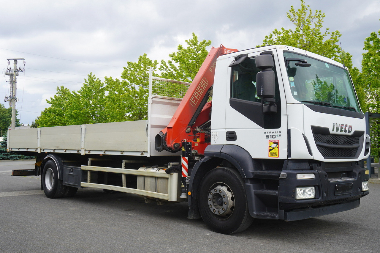 IVECO STRALIS 19.310 E6 / Flatbed 19 EPAL / FASSI F135 / 225 MTH! / 5.7 T lizing IVECO STRALIS 19.310 E6 / Flatbed 19 EPAL / FASSI F135 / 225 MTH! / 5.7 T: slika 12