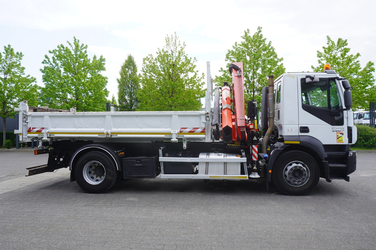 IVECO STRALIS 330 E6 / FASSI 195A 8.5 T / 3-side tipper - Tovornjak prekucnik, Tovornjak z dvigalom: slika 5 IVECO STRALIS 330 E6 / FASSI 195A 8.5 T / 3-side tipper - Tovornjak prekucnik, Tovornjak z dvigalom: slika 5
