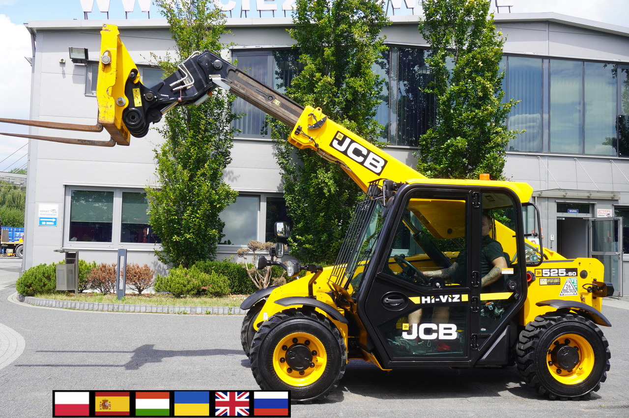 JCB 525-60T5 / 2022 / 860 MTH! / 2.5 T / Reach 6 m / joystick - Teleskopski viličar: slika 1 JCB 525-60T5 / 2022 / 860 MTH! / 2.5 T / Reach 6 m / joystick - Teleskopski viličar: slika 1