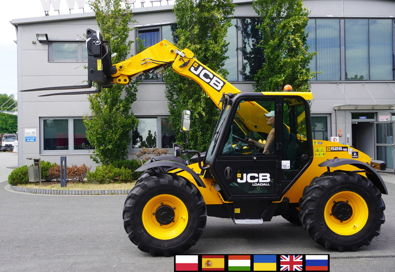 JCB 526-56 AGRI Plus / 5.6 m telescopic loader / joystick - Teleskopski kolesni nakladalnik: slika 1 JCB 526-56 AGRI Plus / 5.6 m telescopic loader / joystick - Teleskopski kolesni nakladalnik: slika 1