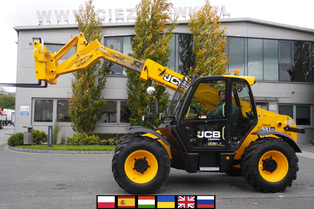 JCB 531-70 / 900 MTH telescopic charger! / 3.1 T / 7 M - Teleskopski kolesni nakladalnik: slika 1 JCB 531-70 / 900 MTH telescopic charger! / 3.1 T / 7 M - Teleskopski kolesni nakladalnik: slika 1