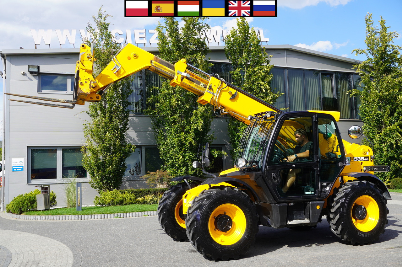 JCB 535-95 / 3.5 T / range 9.5 m / 700 MTH! - Teleskopski kolesni nakladalnik: slika 1 JCB 535-95 / 3.5 T / range 9.5 m / 700 MTH! - Teleskopski kolesni nakladalnik: slika 1