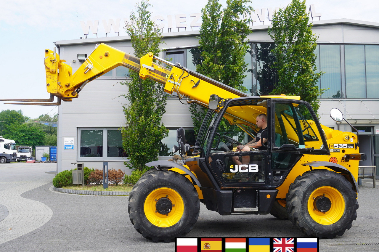 JCB 535-95 / 3.5 T / range 9.5 m / joystick / 2021 - Teleskopski kolesni nakladalnik: slika 1 JCB 535-95 / 3.5 T / range 9.5 m / joystick / 2021 - Teleskopski kolesni nakladalnik: slika 1
