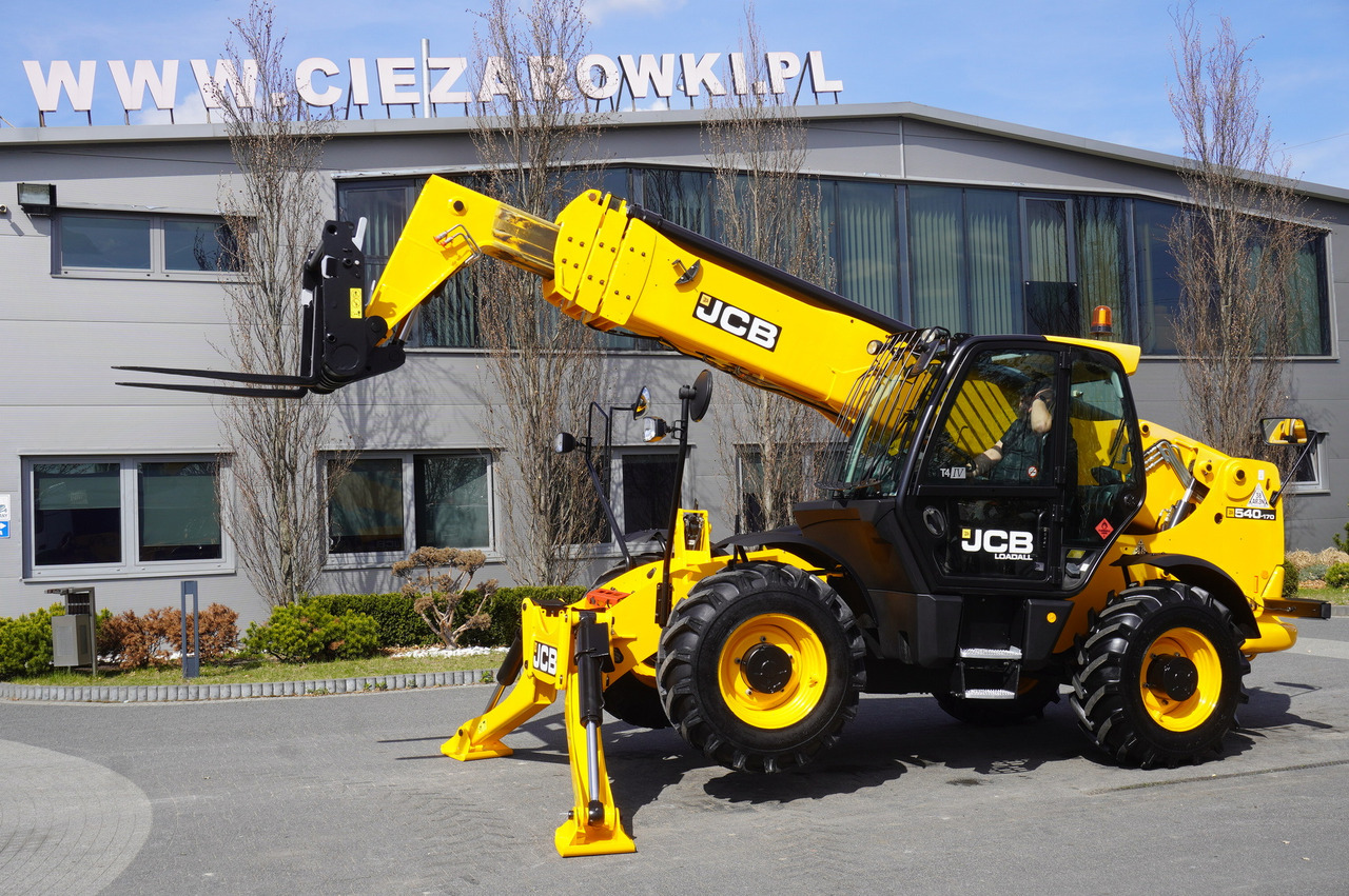 JCB 540-170 Telescopic Loader / 17m / joystick - Teleskopski kolesni nakladalnik: slika 2 JCB 540-170 Telescopic Loader / 17m / joystick - Teleskopski kolesni nakladalnik: slika 2