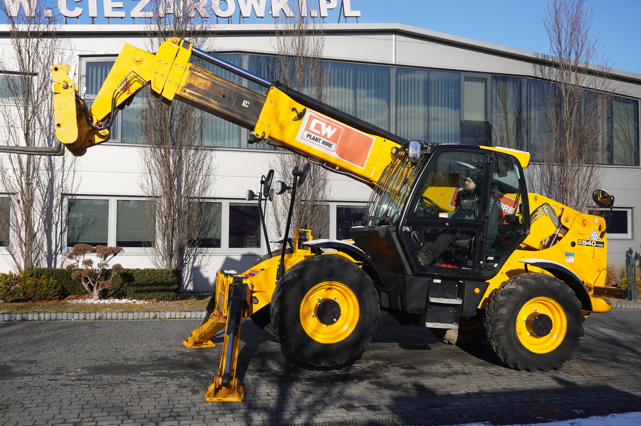 JCB 540-170 Telescopic Loader / 17m / joystick - Kolesni nakladalec: slika 1 JCB 540-170 Telescopic Loader / 17m / joystick - Kolesni nakladalec: slika 1