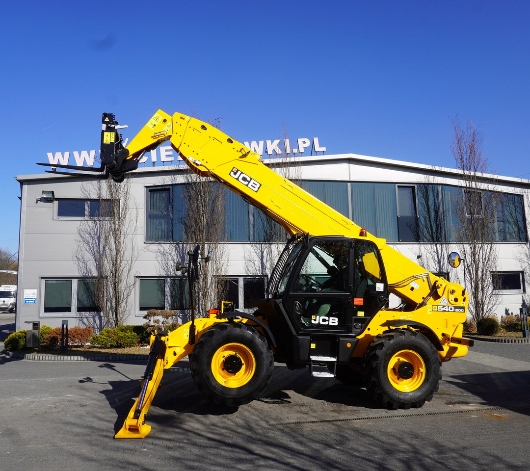 JCB 540-200 Telescopic Loader / 20m / joystick - Kolesni nakladalec: slika 1 JCB 540-200 Telescopic Loader / 20m / joystick - Kolesni nakladalec: slika 1