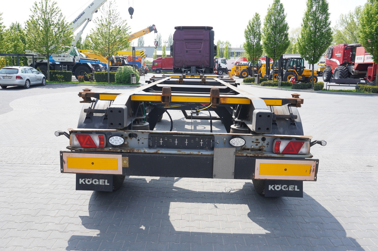 KOGEL AWE 18, two-axle, BDF, 7.5m chassis , air suspension, SAF axles - Prikolica šasija: slika 5 KOGEL AWE 18, two-axle, BDF, 7.5m chassis , air suspension, SAF axles - Prikolica šasija: slika 5